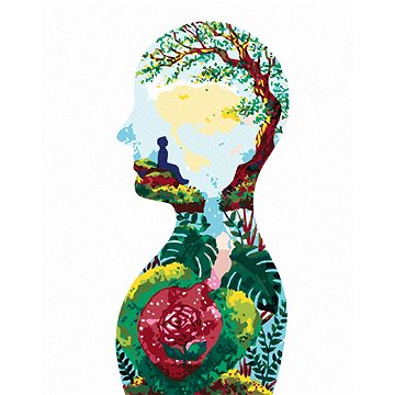 Člověk a jeho duchovní zdraví, 40×50 cm, vypnuté plátno na rám (6038501)
