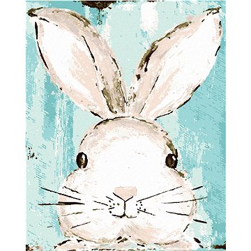Hlava králíka (Haley Bush), 40×50 cm, vypnuté plátno na rám (5017881)