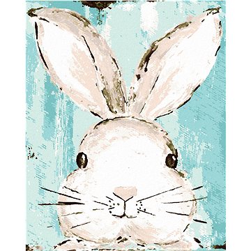 Hlava králíka (Haley Bush), 80×100 cm, bez rámu a bez vypnutí plátna (5017882)