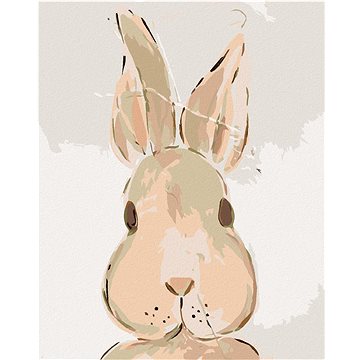 Hnědý králík (Haley Bush), 40×50 cm, bez rámu a bez vypnutí plátna (5017410)