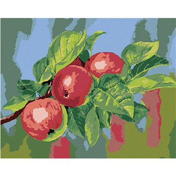 Jabloň, 40×50 cm, vypnuté plátno na rám (6041261)