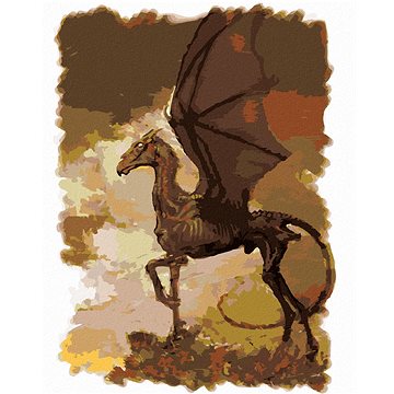 Malba testrál (Harry Potter), 40×50 cm, vypnuté plátno na rám (6063581)