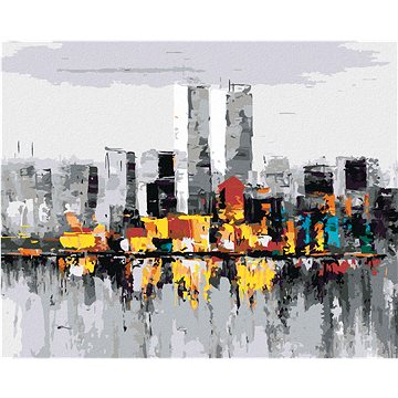 New York city, 40×50 cm, vypnuté plátno na rám (6045641)