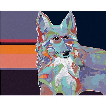 Pes kolie (Jonna James), 40×50 cm, bez rámu a bez vypnutí plátna (6020970)