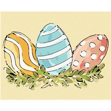 Velikonoční vejce (Haley Bush), 40×50 cm, bez rámu a bez vypnutí plátna (5017930)