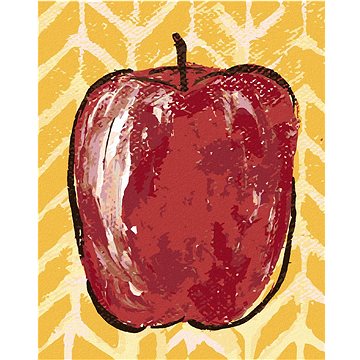 Zátiší jablko II (Haley Bush), 40×50 cm, bez rámu a bez vypnutí plátna (5017360)