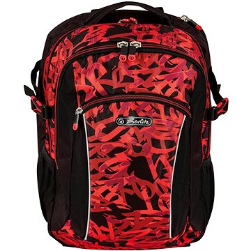 Herlitz Školní batoh Ultimate, červený (50043040)