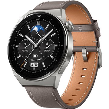 Huawei Watch GT 3 Pro 46 mm Gray Leather (55028467)