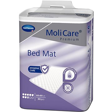 MOLICARE Bed Mat 8 kapek 60 × 60 cm 30 ks (4052199515281)