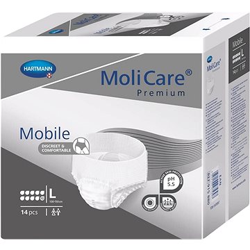 MoliCare Mobile 10 kapek velikost L, 14 ks (4052199275666)