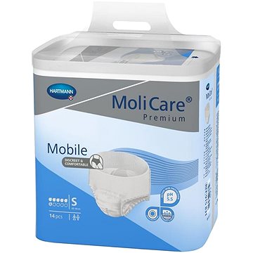 MoliCare Premium Mobile 6 kapek, velikost S, 14 ks (4052199275390)