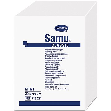 SAMU Classic Mini porodnické vložky, 20 ks (4049500261289)