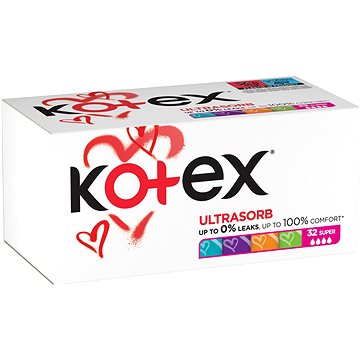 KOTEX Ultra Sorb Super 32 ks (5029053035758)