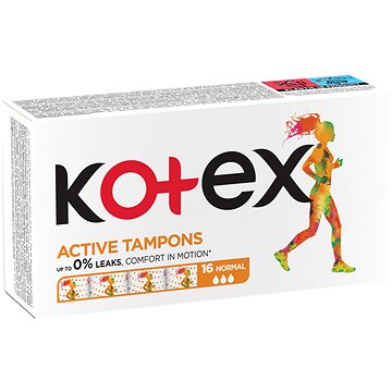 KOTEX Tampons Active 16 Normal (5029053564494)