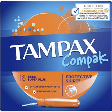TAMPAX Compak Super Plus 16 ks (8001841300399)