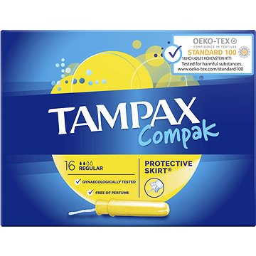 TAMPAX Compak Regular 16 ks (4015400219538)
