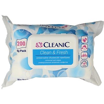 CLEANIC Clean & Fresh 200 ks (5900095027645)