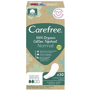 CAREFREE Organic Cotton Normal 30 ks (3574661651408)