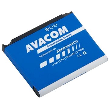 Avacom pro Samsung SGH-G800, S5230 Li-Ion 3,7V 1000mAh (náhrada AB603443CU) (GSSA-G800-S1000)