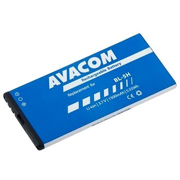 Avacom pro Nokia Lumia 630, 635 Li-Ion 3,7V 1500mAh (náhrada BL-5H) (GSNO-BL5H-S1500)