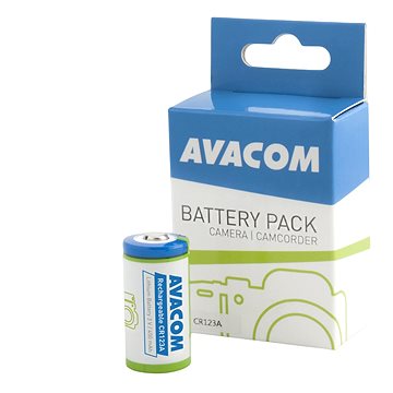 Avacom nabíjecí baterie CR123A 3V 450mAh 1.35Wh (DICR-R123-450)