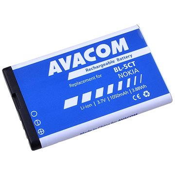 Avacom pro Nokia 6303, 6730, C5, Li-Ion 3.7V 1050mAh (náhrada BL-5CT) (GSNO-BL5CT-S1050A)