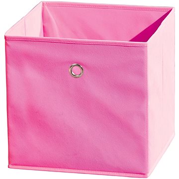 IDEA Nábytek WINNY textilní box, růžová (ID99200220)