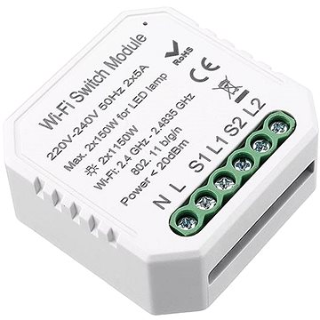 Immax NEO LITE Smart kontroler V3 2-tlačítkový WiFi (07516L)