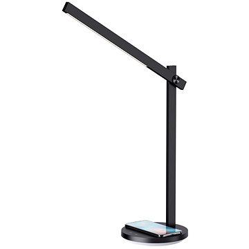 Immax BEAM LED stolní lampička s bezdrátovým nabíjením Qi + noční podsvícení (08969L)