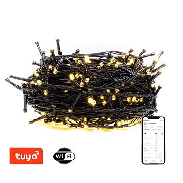 Immax NEO LITE Smart vánoční LED osvětlení - řetěz 40m, 400ks diod WW, WiFi, TUYA (07755L)