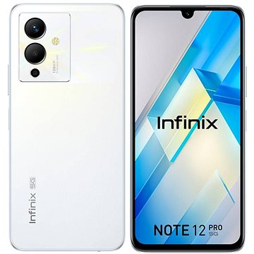 Infinix Note 12 PRO 5G 8GB/128GB bílá (X671BSF)