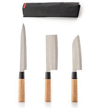 InnovaGoods Sada nožů v japonském stylu v pouzdru (V0103200)