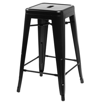Barová stolička Paris 75cm černá (IAI-2986)