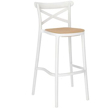 Barová židle Moreno bílá (IAI-18298)