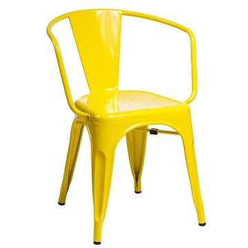 Židle Paris Arms žlutá (IAI-1934)