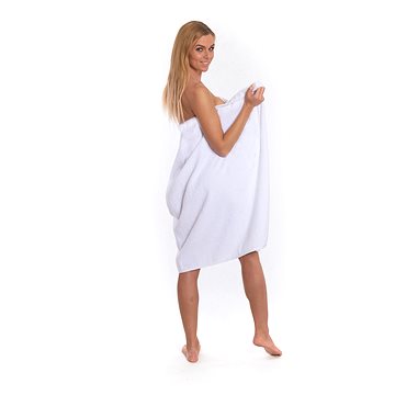 Interkontakt Dámský saunový ručník White (21164)