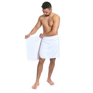 Interkontakt Pánský saunový ručník White (21170)