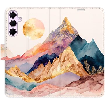 iSaprio Flip pouzdro Beautiful Mountains pro Samsung Galaxy A55 5G