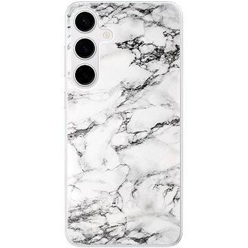 iSaprio White Marble 01 - Samsung Galaxy S24+