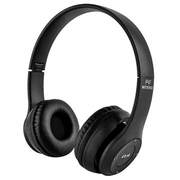 ISO STN - 12 Sluchátka Bluetooth černé (4084)