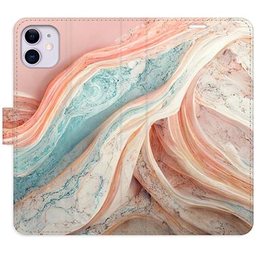 iSaprio flip pouzdro Colour Marble pro iPhone 11