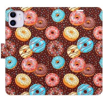 iSaprio flip pouzdro Donuts Pattern pro iPhone 11