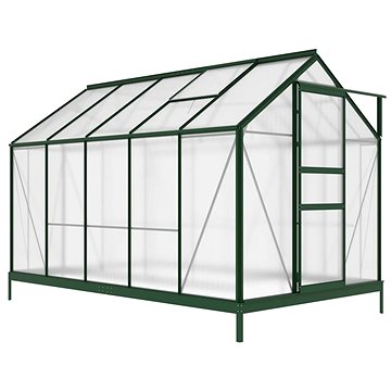 IWHome Zahradní skleník DEMETER A101-D 5,93m2 + základna (IWH-10270004)