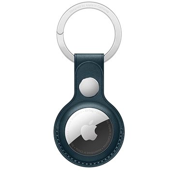 Apple AirTag kožená klíčenka baltsky modrá (MHJ23ZM/A)