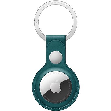 Apple AirTag kožená klíčenka - piniově zelená (MM073ZM/A)