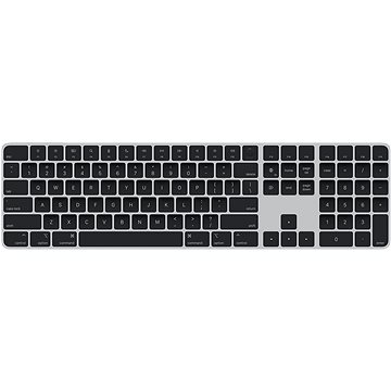 Apple Magic Keyboard s Touch ID a Numerickou klávesnicí, černá - EN Int