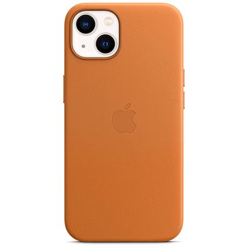 Apple iPhone 13 Kožený kryt s MagSafe zlatohnědý (MM103ZM/A)