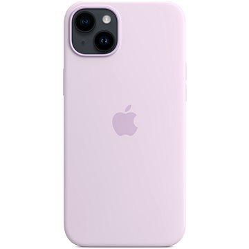 Apple iPhone 14 Plus Silikonový kryt s MagSafe šeříkově modrý (MPT83ZM/A)