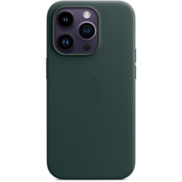Apple iPhone 14 Pro Kožený kryt s MagSafe piniově zelený (MPPH3ZM/A)