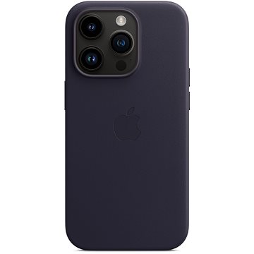 Apple iPhone 14 Pro Kožený kryt s MagSafe inkoustově fialový (MPPJ3ZM/A)